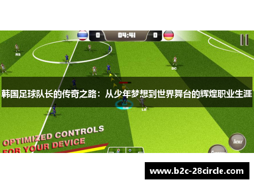 韩国足球队长的传奇之路:从少年梦想到世界舞台的辉煌职业生涯 韩国足球队长的传奇之路:从少年梦想到世界舞台的辉煌职业生涯